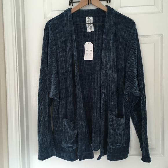 Sadie & Sage Sweaters - 🛍 Chenille Sweater - Teal